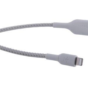 Kabel Belkin BoostCharge Braided Lightning to USB-A Cable 15cm oplot White