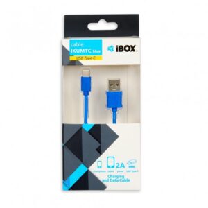 zdjecie-1750867945.jpg IBOX Kabel USB-A do USB-C | 1m | Niebieski | USB 2.0
