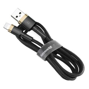 zdjecie-1750868084.jpg Baseus Cafule | kabel USB–Lightning 2.4 A | 1 m złoto‑czarny