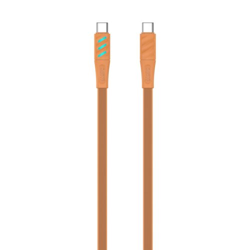 Kabel do ładowania Havit Typ C CB6254 pomarańczowy