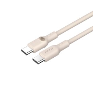 Kabel Havit Typ C CB6284 2.0m (beżowy)