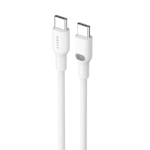 Kabel Havit Typ C-Typ C CB6280 (biały; 100cm)