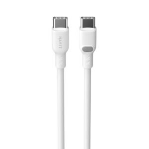 Kabel Havit Typ C-Typ C CB6280 (biały; 100cm)
