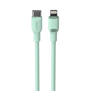 Kabel Havit Typ C-Lightning CB6281 1.0m (zielony)