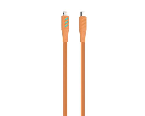 Kabel do ładowania Havit Typ C CB6255 pomarańczowy