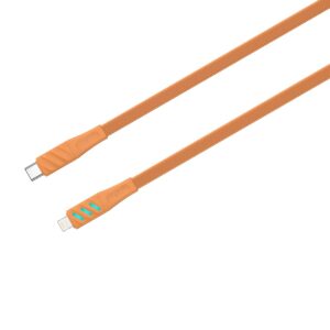 Kabel do ładowania Havit Typ C CB6255 pomarańczowy