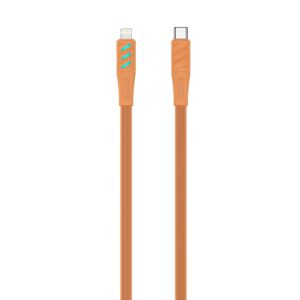 Kabel do ładowania Havit Typ C CB6255 pomarańczowy