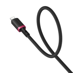 Kabel Baseus Dura 2.4A 2m (czerwono-czarny)