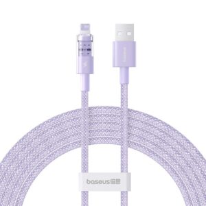 Kabel Baseus Gem 2.4A 2m (fioletowy)