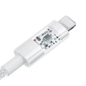 Kabel Baseus Gem 2.4A 1m (biały)