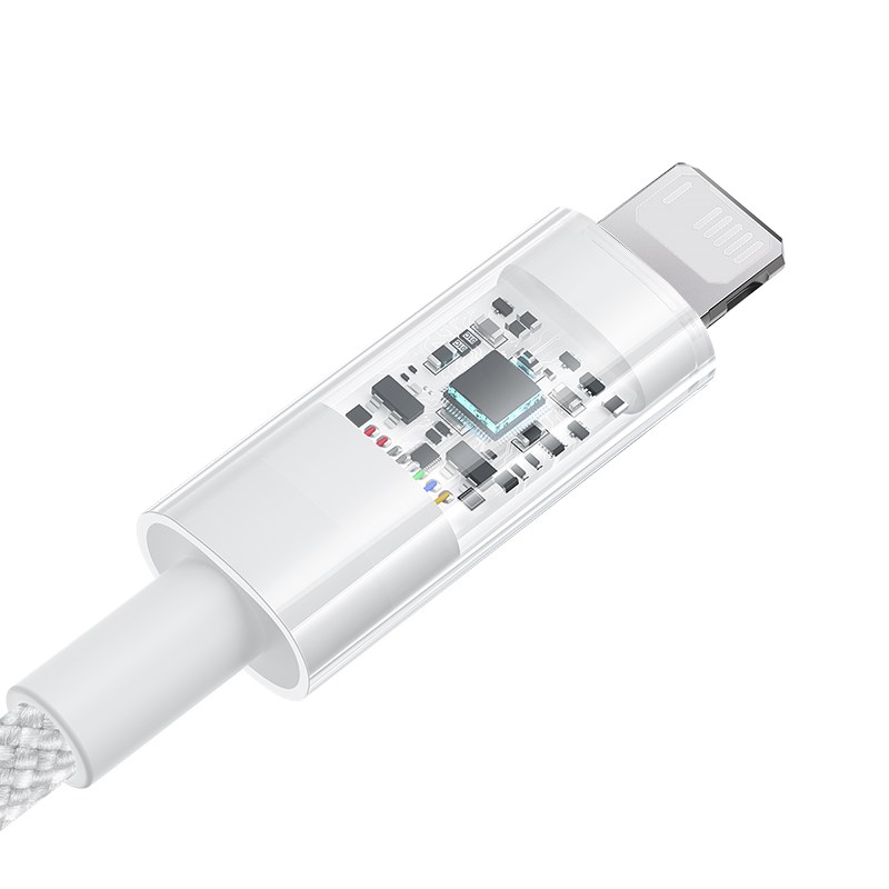 Kabel Baseus Gem 2.4A 1m (biały)