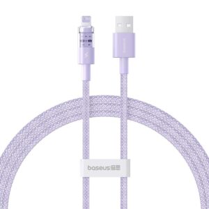 Kabel Baseus Gem 2.4A 1m (fioletowy)
