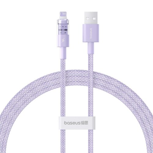 Kabel Baseus Gem 2.4A 1m (fioletowy)