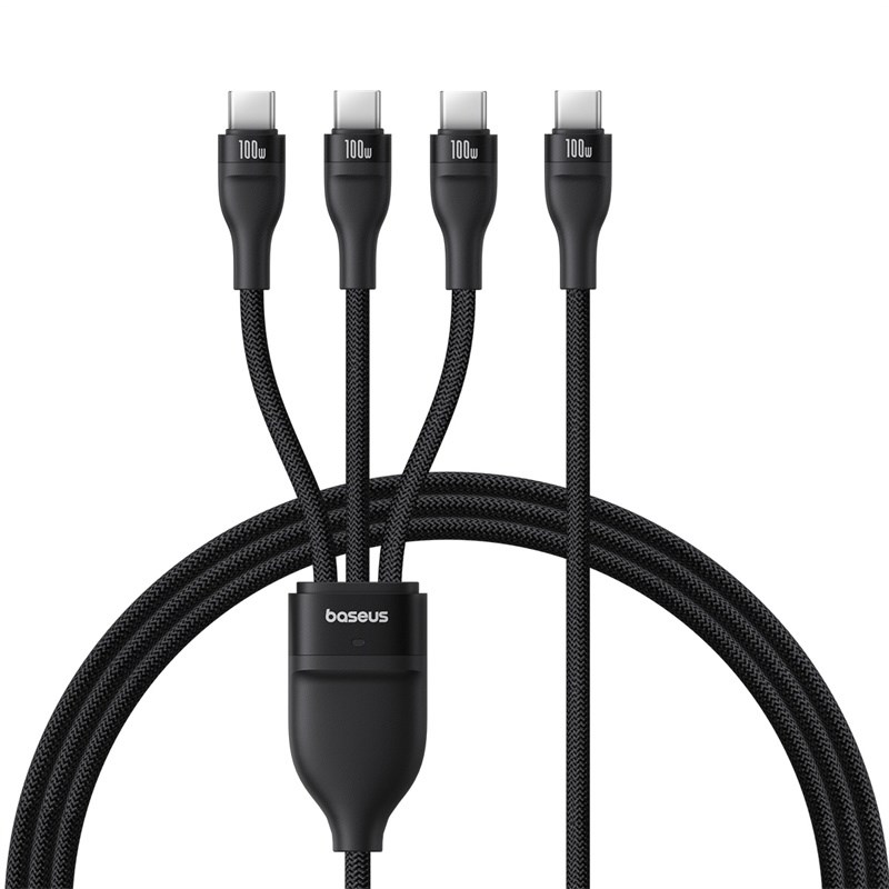Kabel Baseus Flash Series 3 100W 1,5m (czarny)