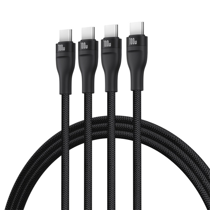 Kabel Baseus Flash Series 3 100W 1,5m (czarny)