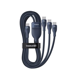 Kabel Baseus Flash Series 3 100W 1,5m (niebieski)