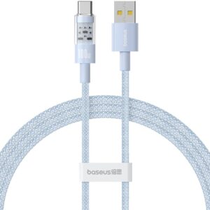 Kabel Baseus Gem USB-USB C 100W 1m (niebieski)