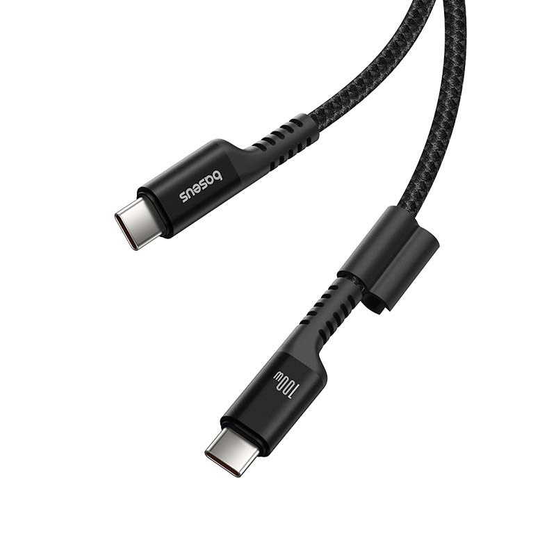 Kabel Baseus Fish-Eye Typ C-Typ C 100W 1m (czarny)