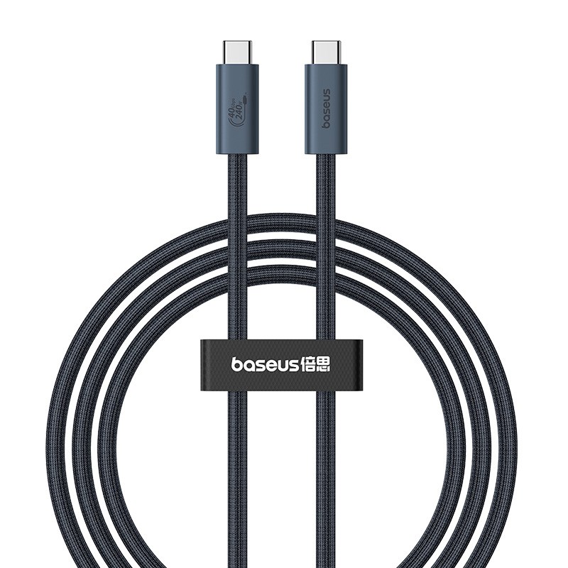 Kabel Baseus Typ C-Typ C 240W 1m (czarny)