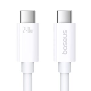 Kabel Baseus Superior Typ C-Typ C 240W 1m (biały)