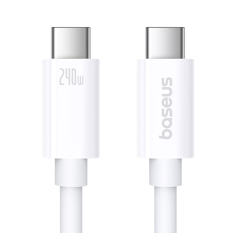 Kabel Baseus Superior Typ C-Typ C 240W 1m (biały)