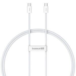 Kabel Baseus Superior Typ C-Typ C 30W 1m (biały)