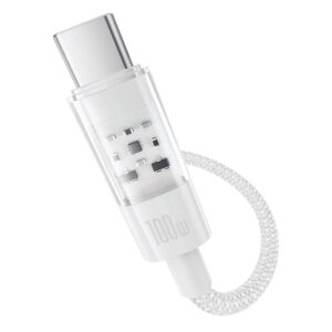 Kabel Baseus Gem USB-USB C 100W 2m (biały)