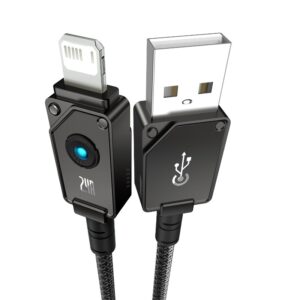 Kabel Baseus Unbreakable USB-IP 2.4A 1m (czarny)