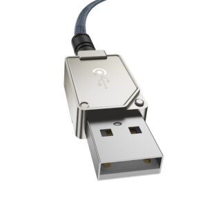 Kabel Baseus Unbreakable USB-IP 2.4A 2m (czarny)