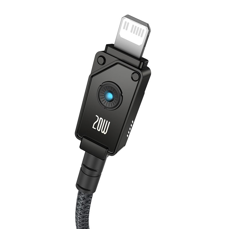 Kabel Baseus Unbreakable USB C-IP 20W 1m (czarny)