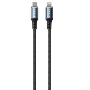 Kabel do ladowania Havit USB-C - Lightning CB6311 (czarny)
