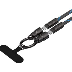 Kabel do ładowania Havit CB6340 1.2M (czarno-niebieski)
