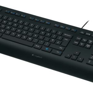 Klawiatura Logitech 920-005217 (USB 2.0; kolor czarny)