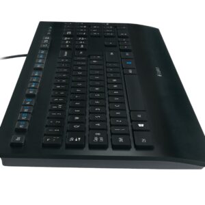 Klawiatura Logitech 920-005217 (USB 2.0; kolor czarny)