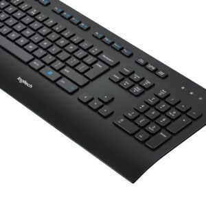 Klawiatura Logitech 920-005217 (USB 2.0; kolor czarny)