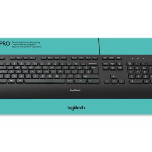 Klawiatura Logitech 920-005217 (USB 2.0; kolor czarny)