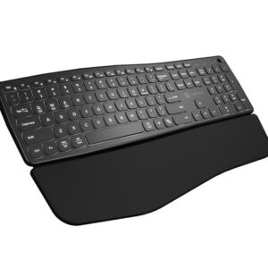 NATEC PORIFERA klawiatura Dom/Biuro Bluetooth QWERTY Amerykański międzynarodowy Czarny