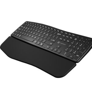 NATEC PORIFERA klawiatura Dom/Biuro Bluetooth QWERTY Amerykański międzynarodowy Czarny