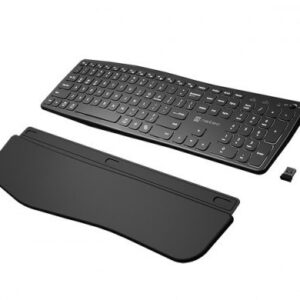 NATEC PORIFERA klawiatura Dom/Biuro Bluetooth QWERTY Amerykański międzynarodowy Czarny