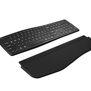 NATEC PORIFERA klawiatura Dom/Biuro Bluetooth QWERTY Amerykański międzynarodowy Czarny