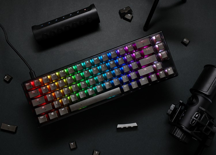 Ducky One 3 Aura Black SF | MX-Speed Silver | RGB LED