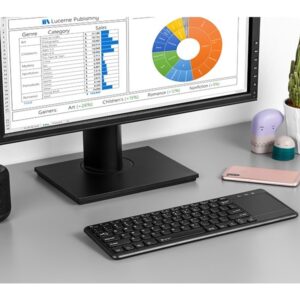 Tracer Smart RF | bezprzewodowa klawiatura 2.4 GHz | multimedialna