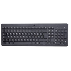 HP 220 Wireless Keyboard | 2,4 GHz bezprzewodowa klawiatura | czarna multimedialna