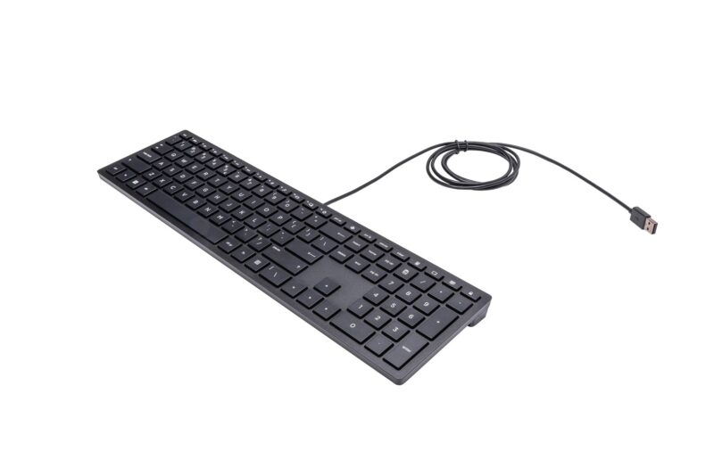 HP Pavilion Wired 300 | przewodowa klawiatura USB | czarna, multimedialna