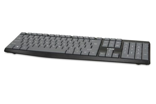 IBOX Eris | przewodowa klawiatura USB | szara, ergonomiczna