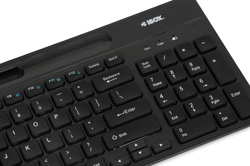 IBOX Kallisto | BT/2.4 GHz | bezprzewodowa klawiatura multimedialna