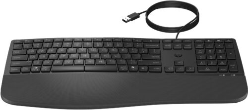 HP 485 Comfort | Przewodowa Klawiatura Ergonomiczna | USB
