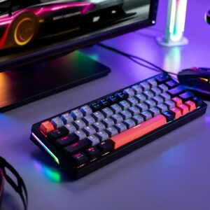 Tracer Gamezone Evo1 | Hot-Swap 63-key | Szara Klawiatura Gamingowa