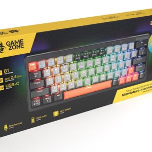 Tracer Gamezone Evo1 | Hot-Swap 63-key | Szara Klawiatura Gamingowa