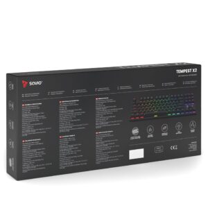 SAVIO Tempest X2 | Outemu Red | RGB